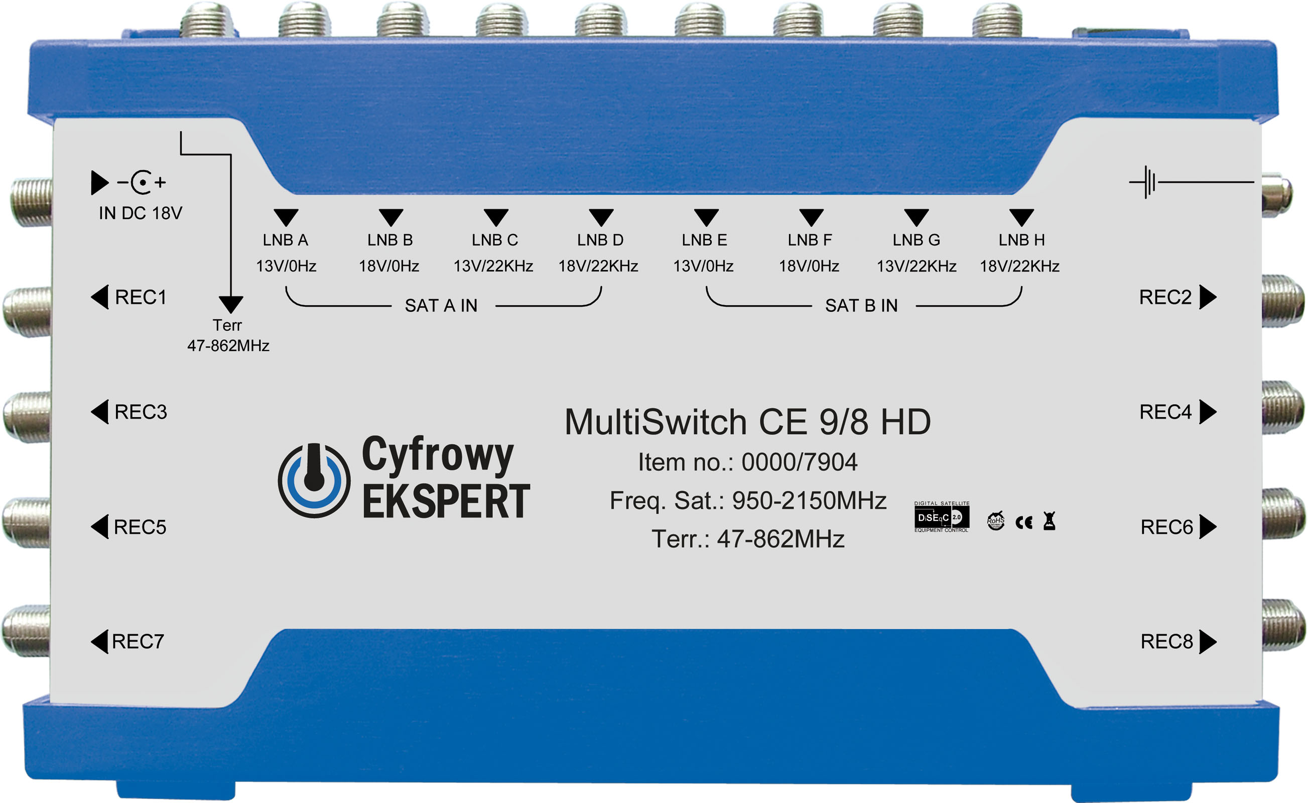 Multiswitch CE 9/8 HD
