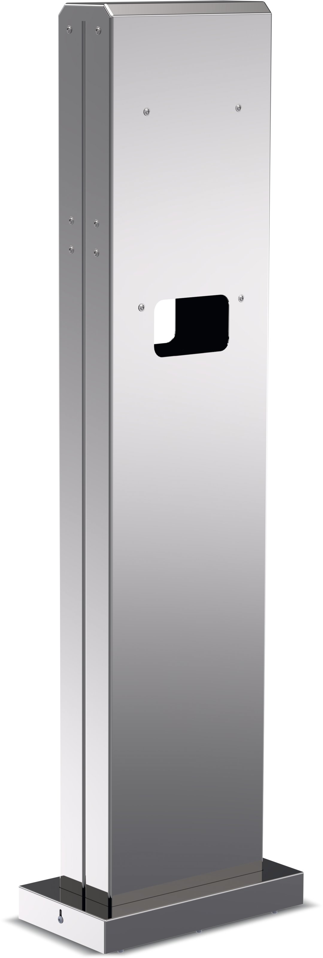 Kolumna ze stali nierdzewnej do 2 x wallboxów 1100/2200 Kolumna ze stali nierdzewnej do 2 x wallboxów 1100/2200