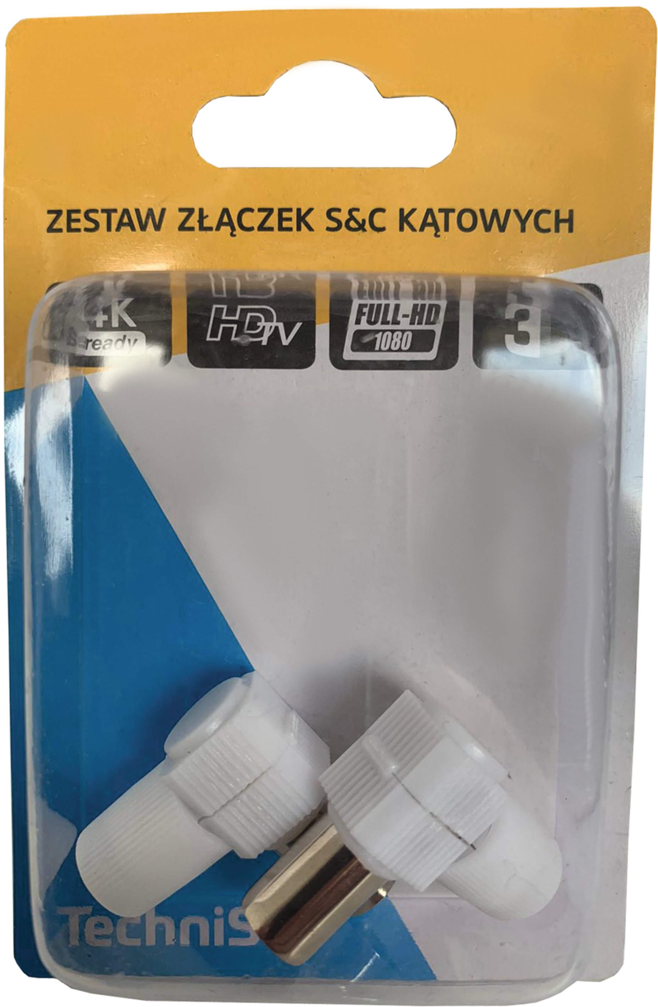 Zestaw S&C: wtyk + gniazdo kątowe