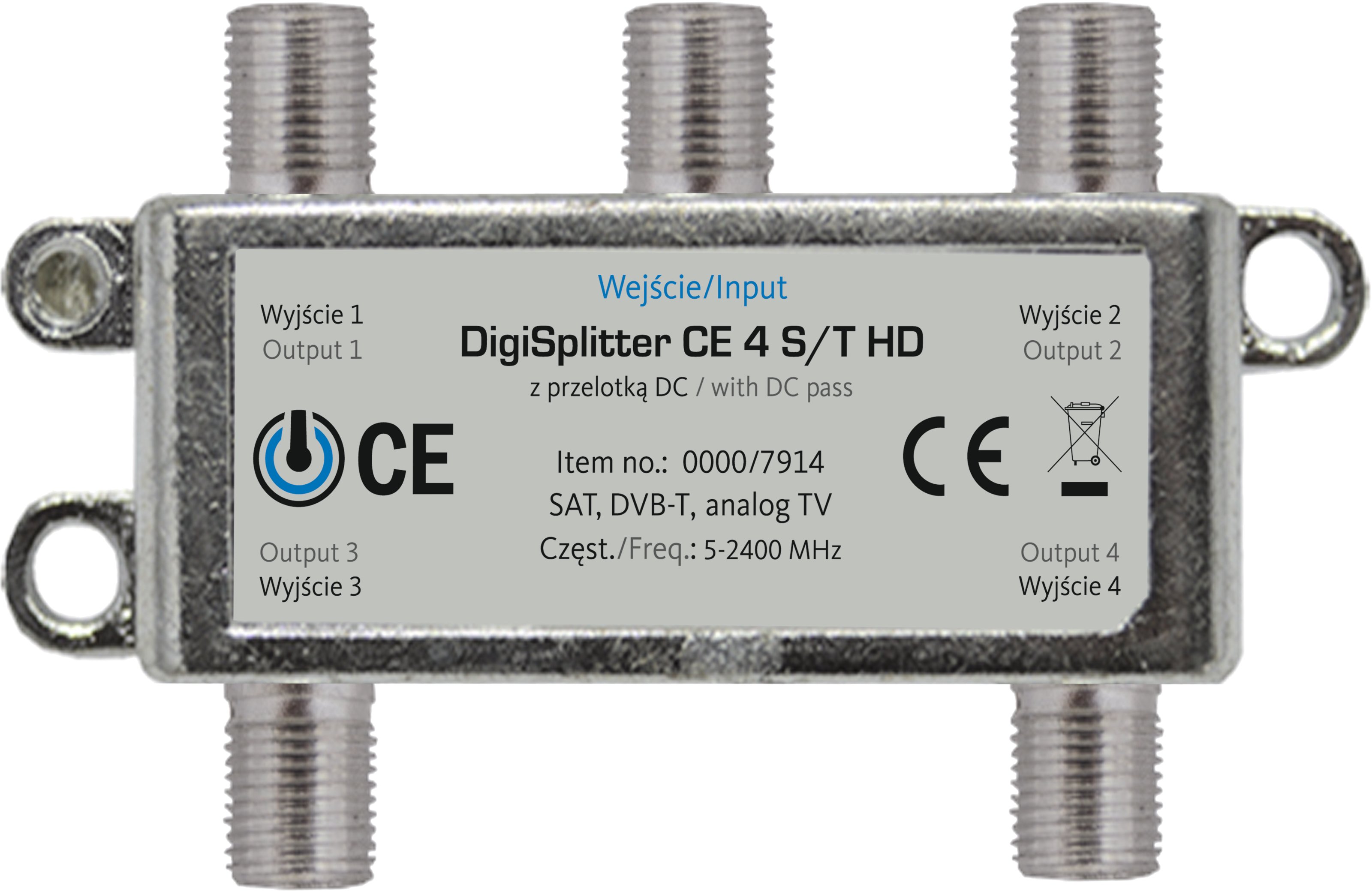 DIGISPLITTER CE 4 S/T HD