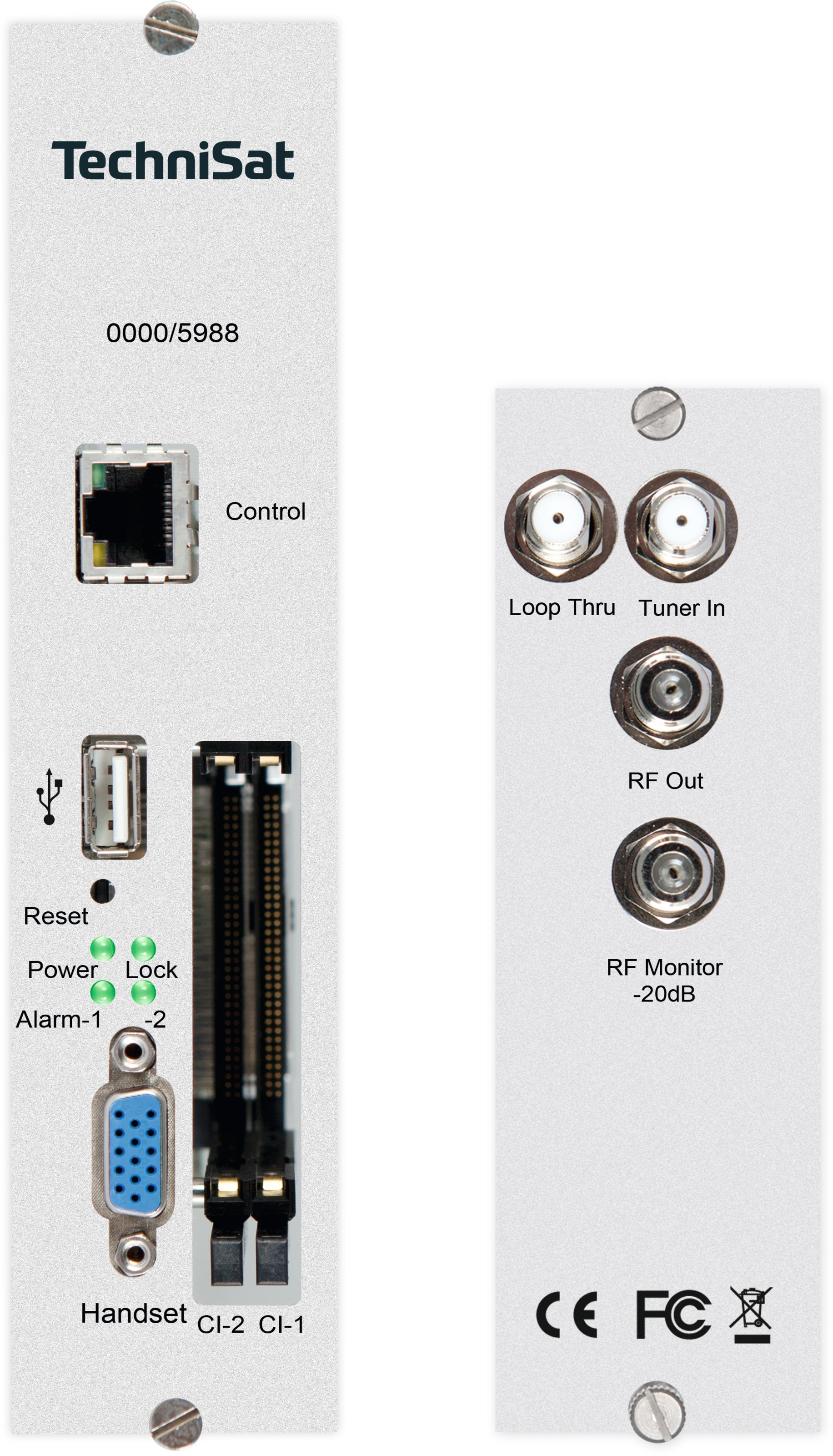 Transmodulator DVB-S2/PAL TM TWIN CI