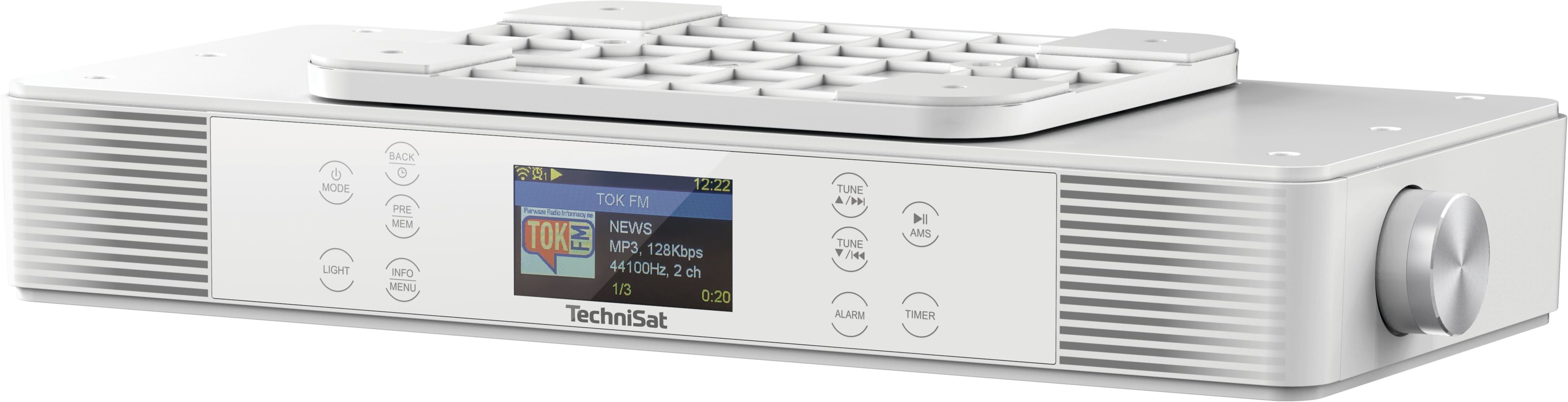 KITCHENRADIO IR, biały