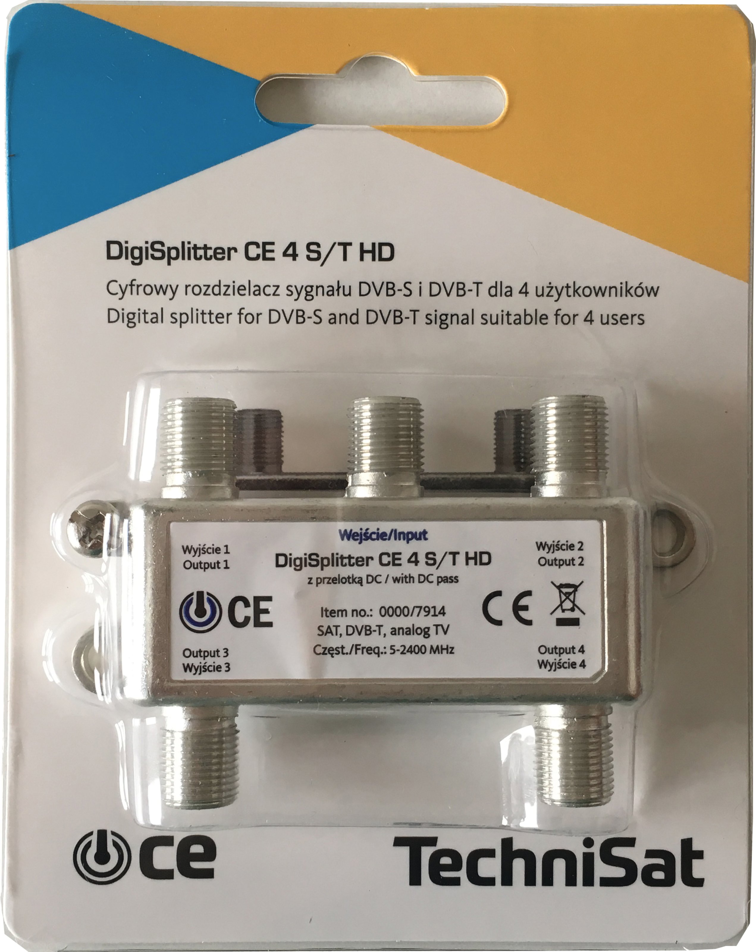 DIGISPLITTER CE 4 S/T HD