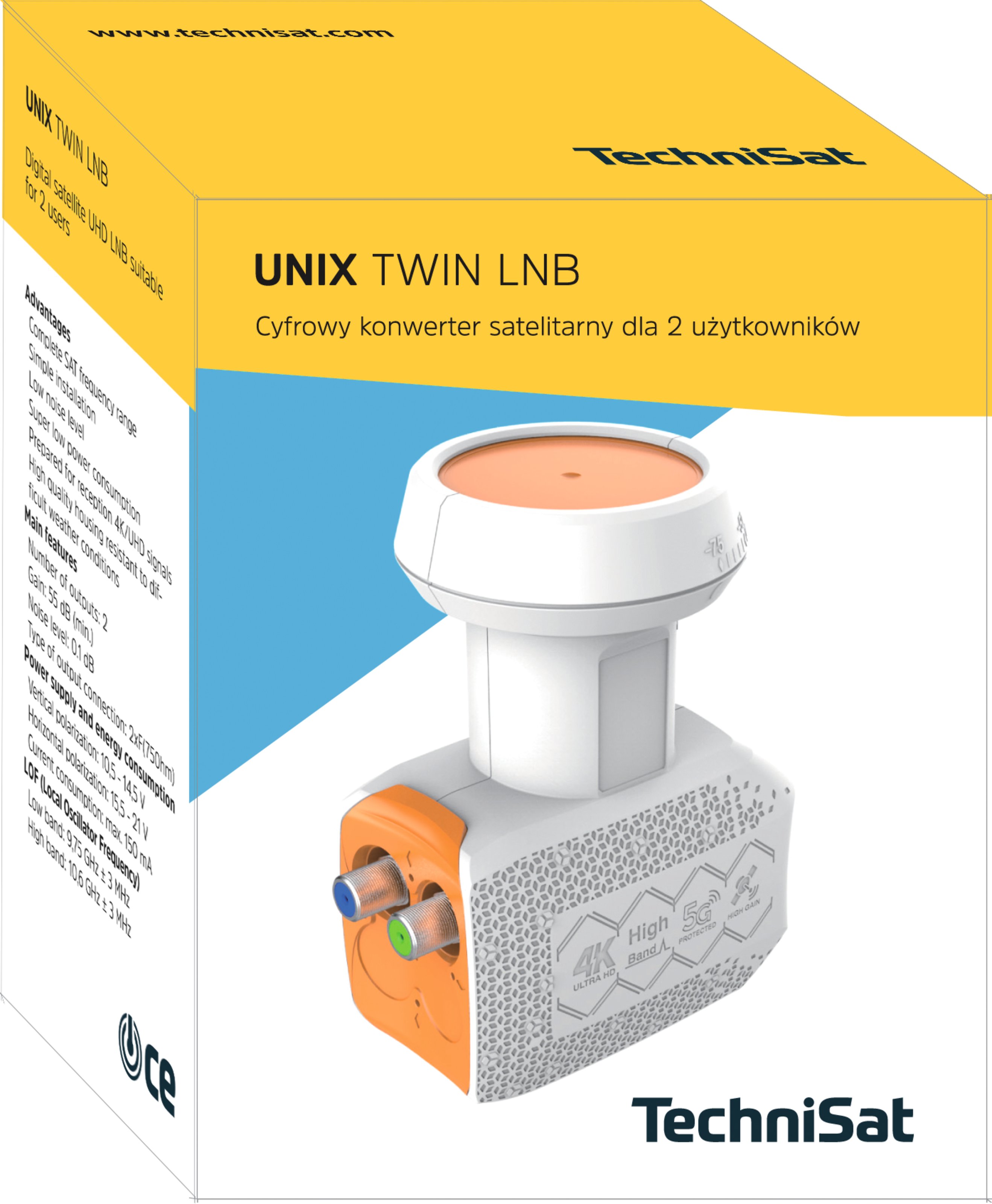 UNIX Twin-LNB