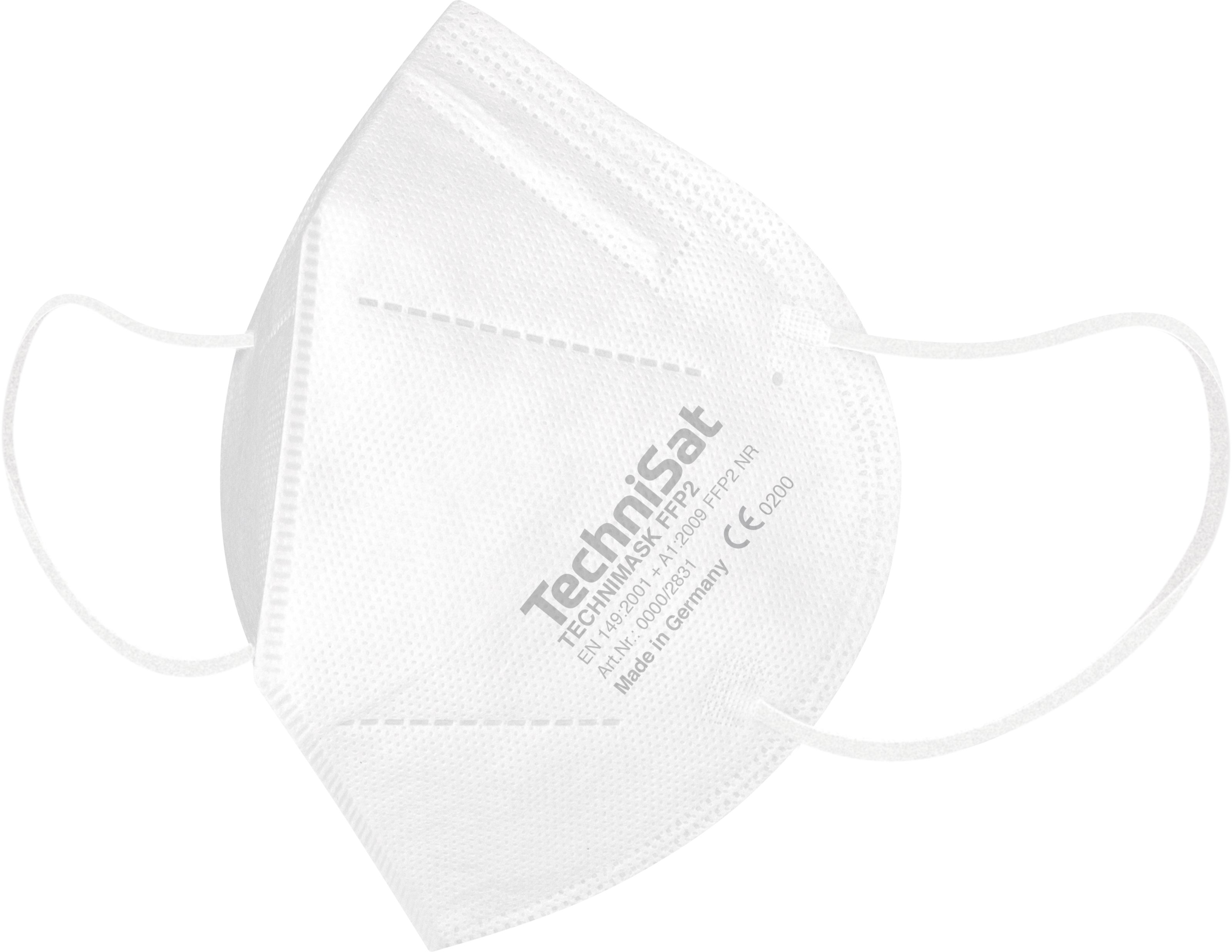 TECHNIMASK FFP2, 250 szt. (250 opakowań po 1 szt.)