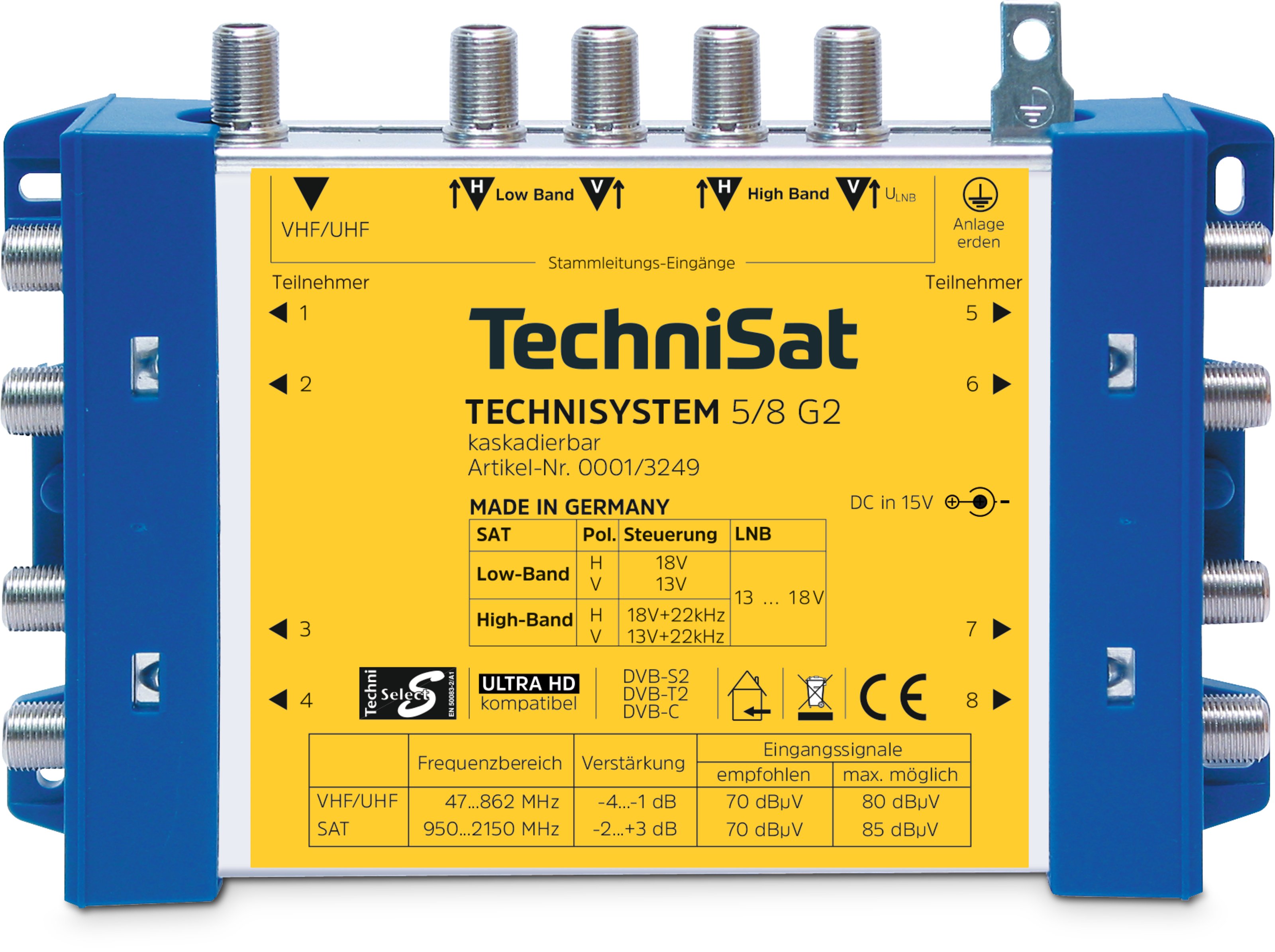 TECHNISYSTEM 5/8 G2 DC-NT (jednostka bazowa)