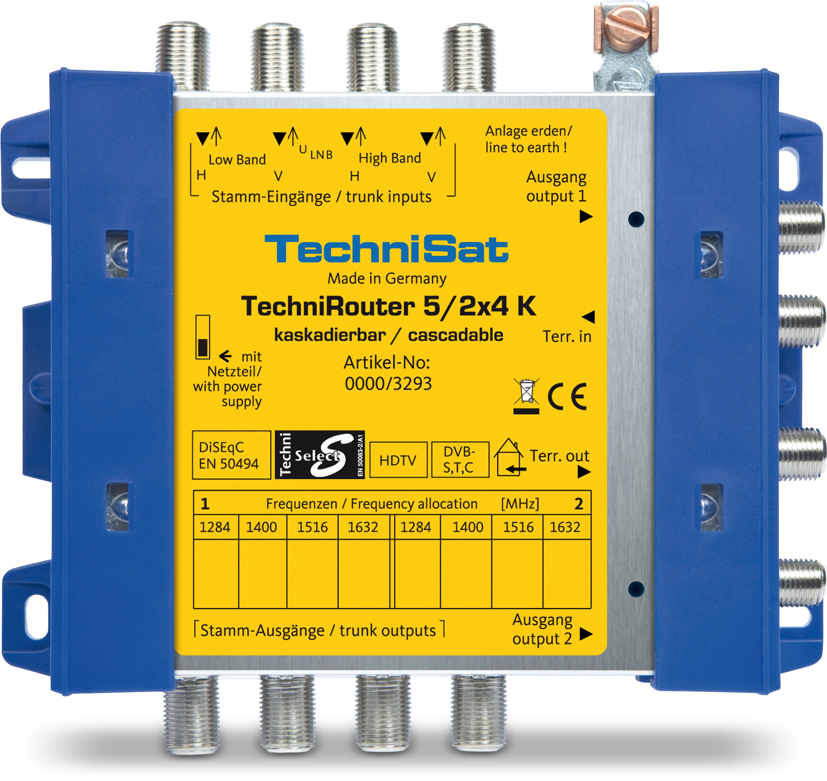 TECHNIROUTER 5/2x8 K (kaskada)