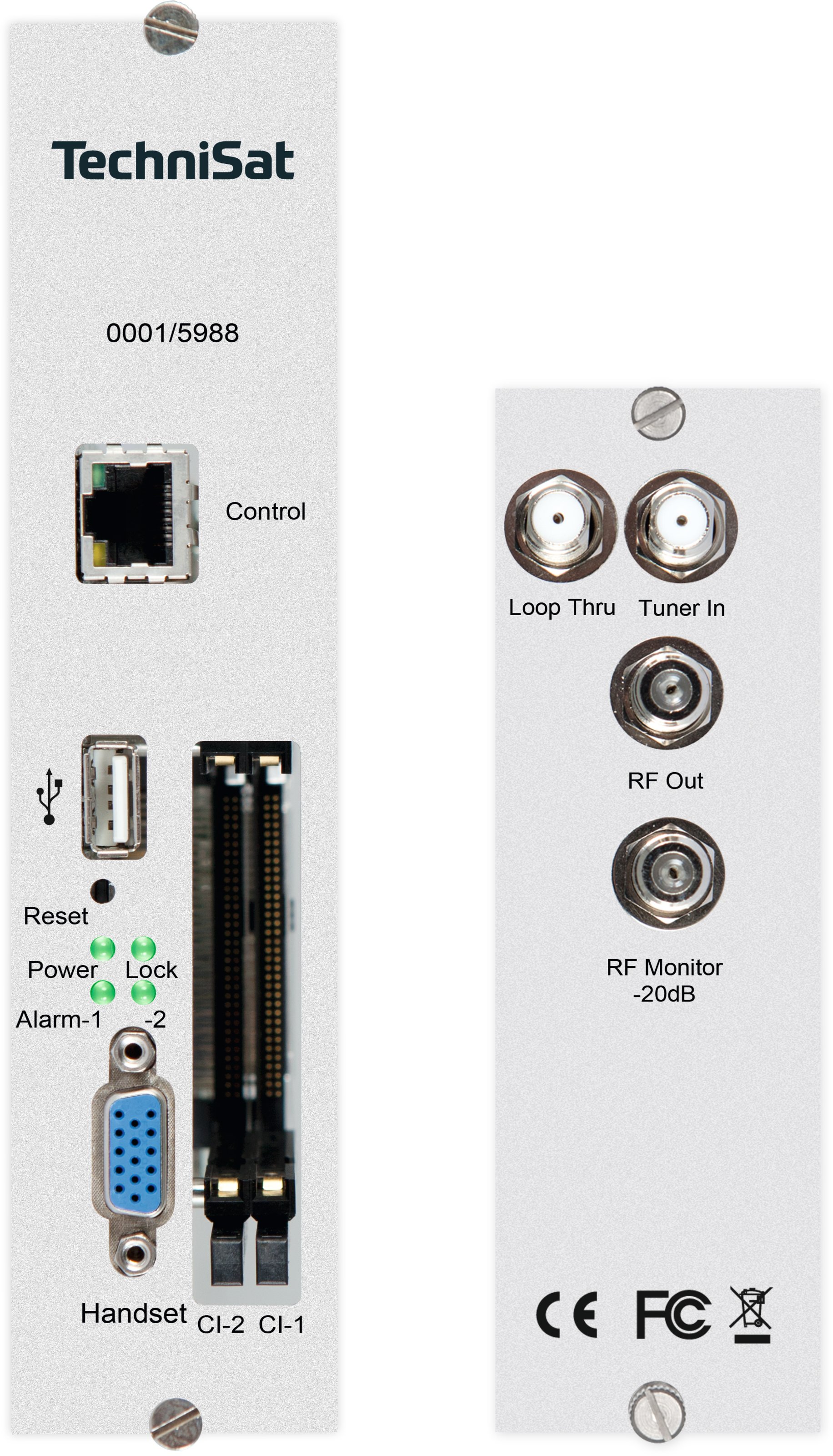 Transmodulator DVB-C/PAL TM TWIN CI