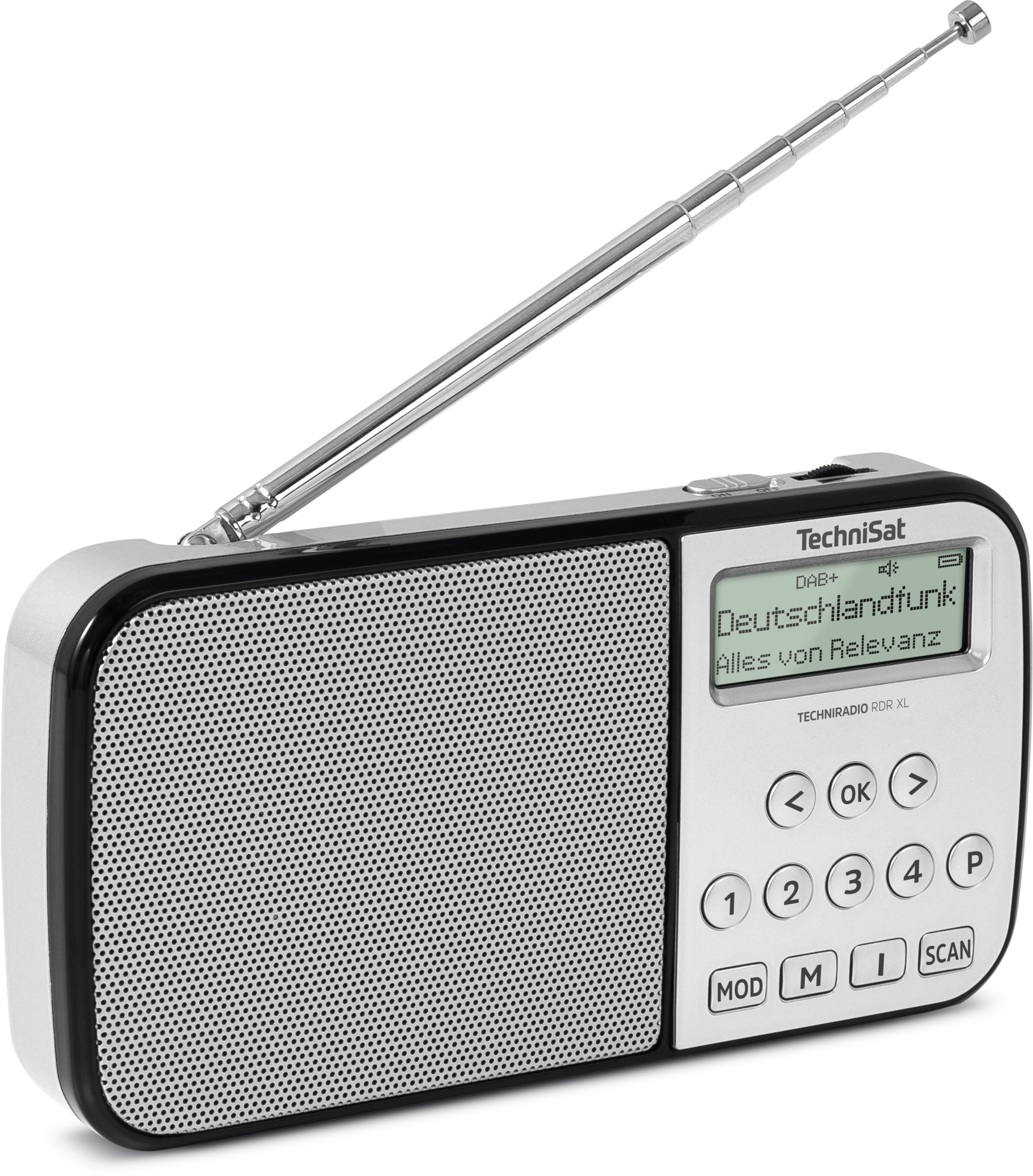 TECHNIRADIO RDR XL, srebrny TECHNIRADIO RDR XL, srebrny
