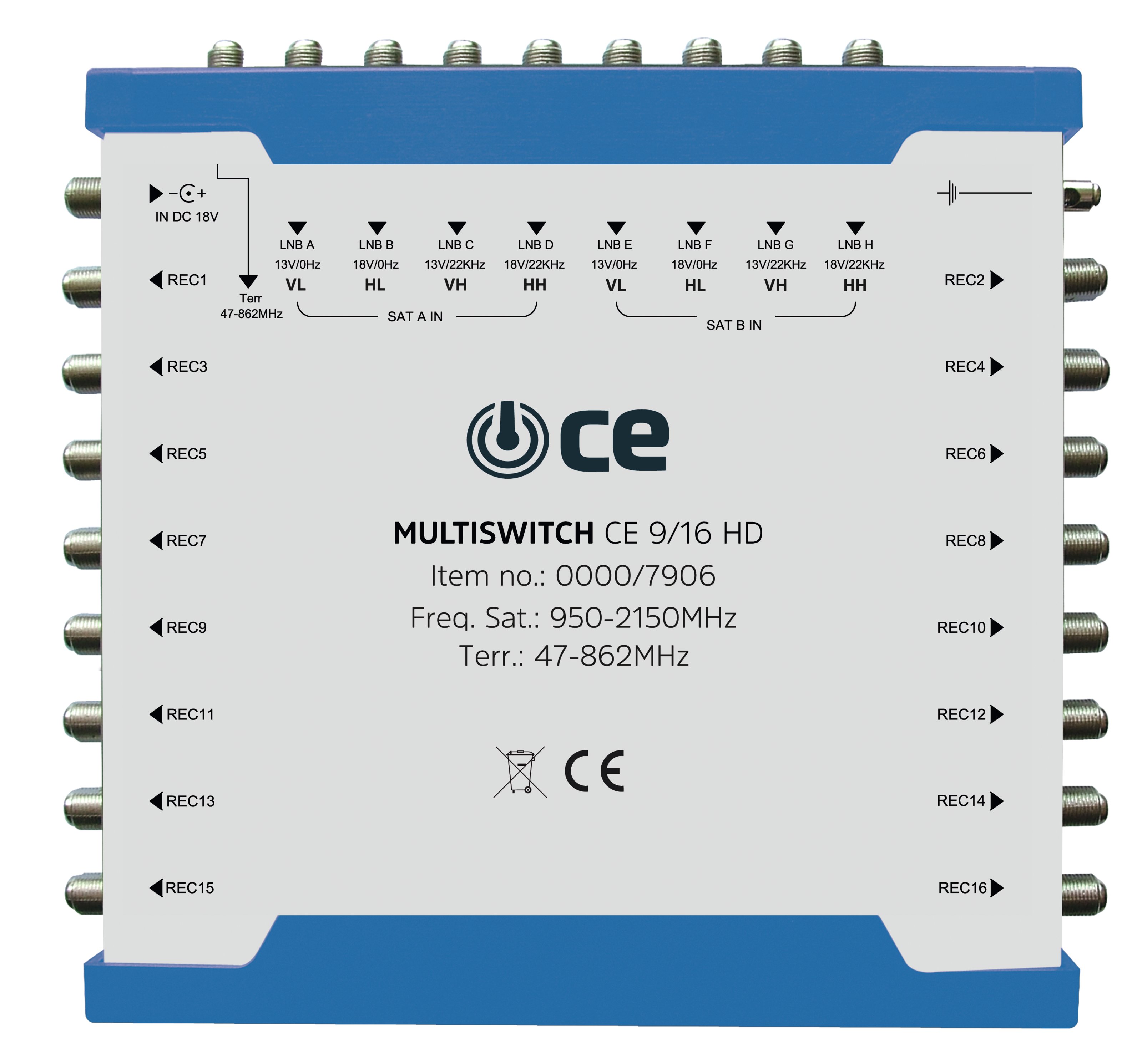 Multiswitch CE 9/16 HD